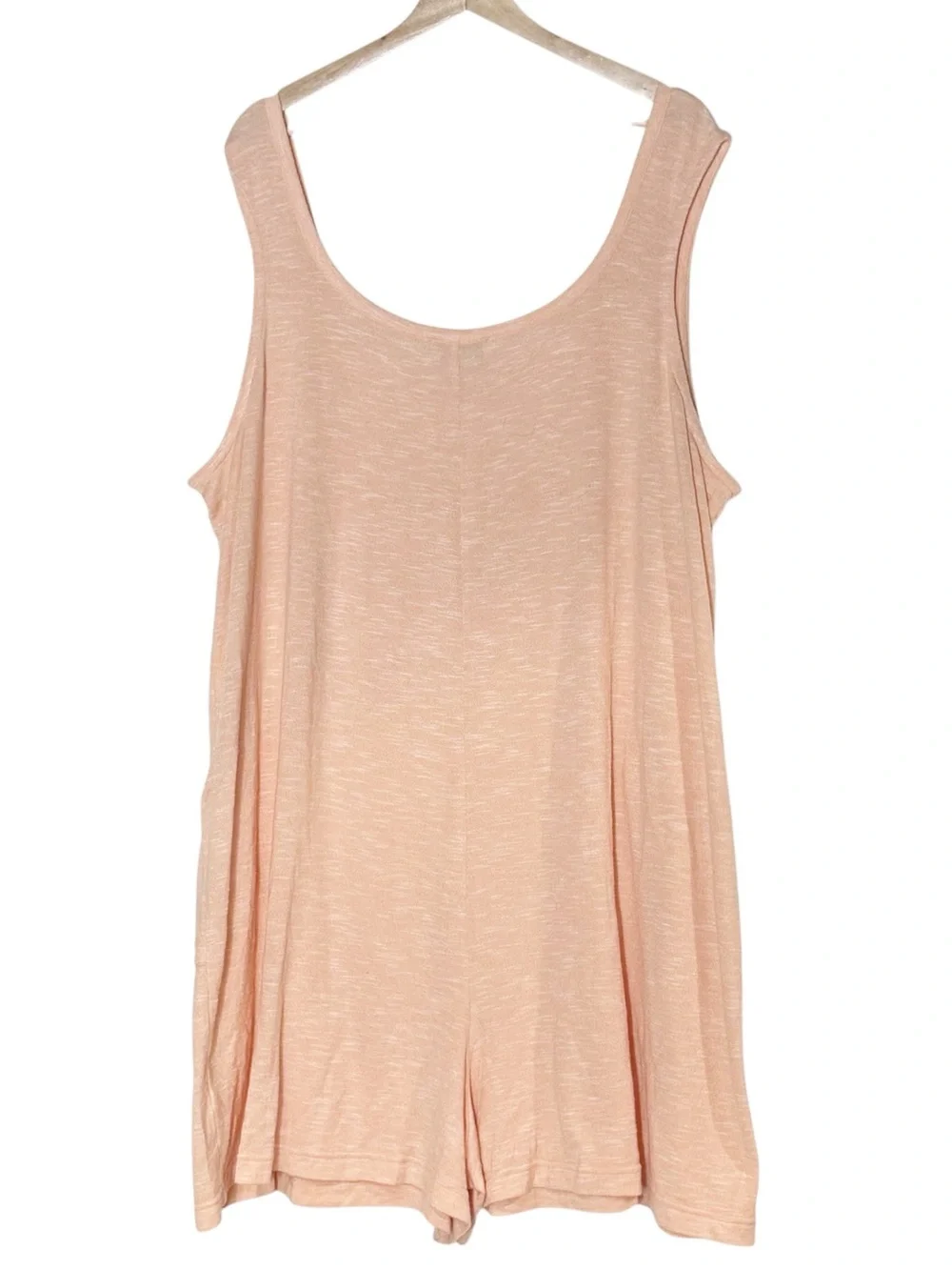 Koolaburra by Ugg Lightweight Knit Henley Rompers Size 3X Peach Pink Loungewear